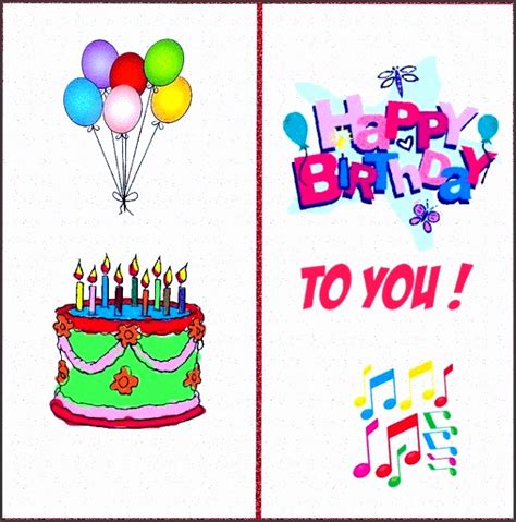 8 Birthday Card Template Pinterest Sampletemplatess Sampletemplatess