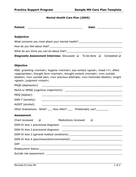 Health Safety Plan Template – wanew.org
