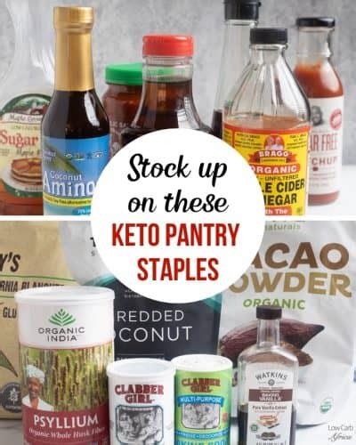Keto Pantry Staples Must Have Essential Items Low Carb Africa