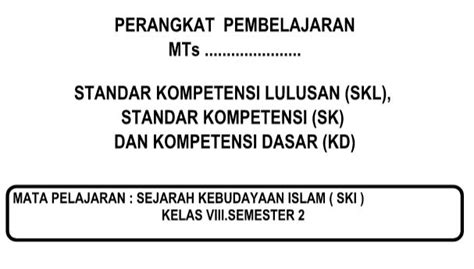 Silabus mata pelajaran merupakan salah satu jenis perangkat pembelajaran yang menjadi dasar bagi seorang guru dalam membuat perangkat. Silabus Ipa Smp Kurikulum 2013 Kelas 8 - Dunia Sekolah