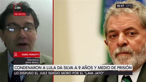 Condenaron A Lula Da Silva A 9 Años Y Medio De Prisión Youtube