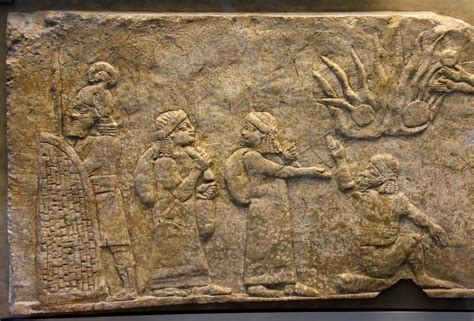 Assyrian Relief Showing Babylonian Prisoners Ancient Egyptian Art