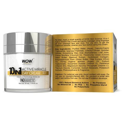 Wow Skin Science 10 In 1 Active Day Cream Spf 15 Pa 50 Ml The Mg