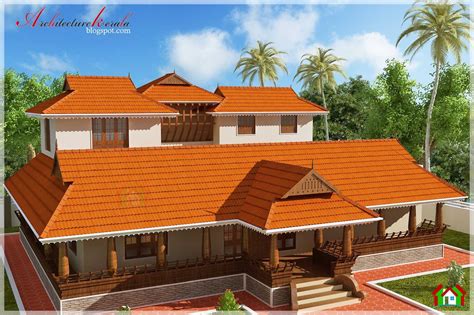 Architecture Kerala NALUKETTU STYLE KERALA HOUSE ELEVATION House Plans