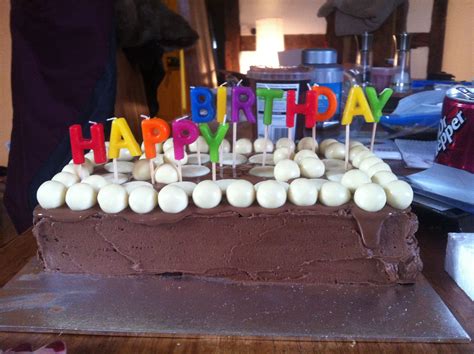 Birthday Cake Chocolate White Chocolate 😛 Cake Happy Birthday
