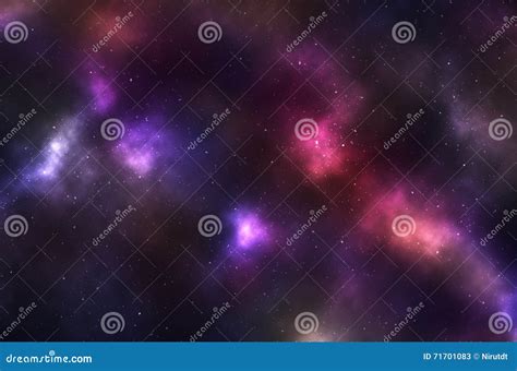 Night Sky With Galaxies Stock Image Image Of Nebulae 71701083