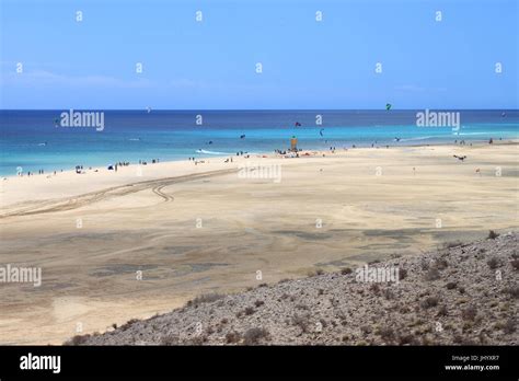 Sotavento Beach In Fuerteventura Canary Islands Spain Stock Photo Alamy