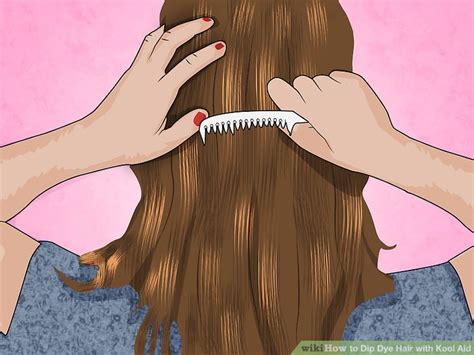 How To Dip Dye Hair With Kool Aid 13 Steps With Pictures