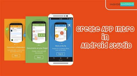 Create App Intro In Android App Android Studio Youtube