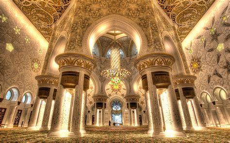 This design is the most complex pendentive dome layout design during the early period of ottoman architecture. Grand Mosque Sheikh Zayed Abu Dhabi Interior Design Main ...