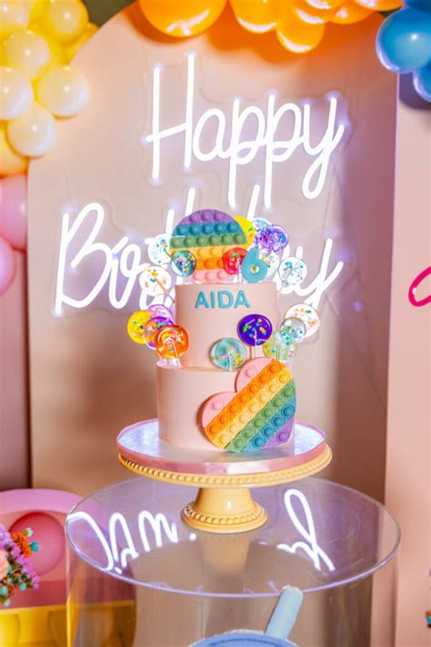 Hosting A Memorable Party — Pop It Themed Birthday Party