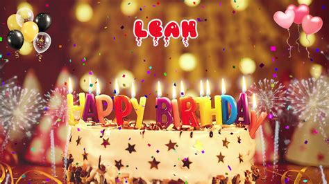 Leah Birthday Song Happy Birthday Leah Youtube