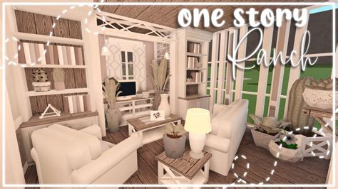 - Rustic One Story Family Ranch - Bloxburg Speedbuild - Nixilia