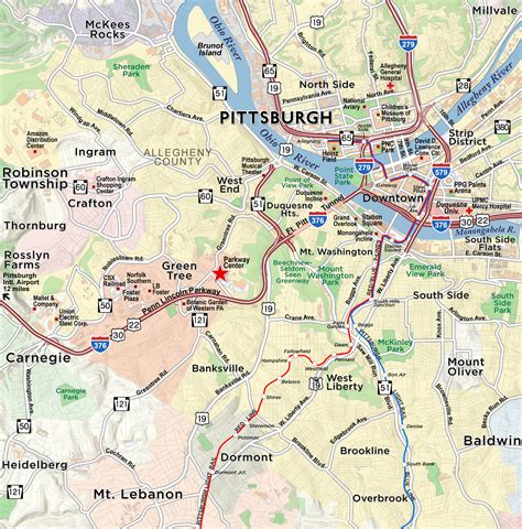 Custom Mapping And Gis Services Pittsburgh Pa Red Paw