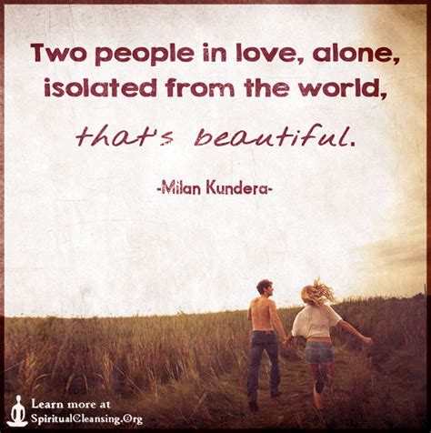 Two People In Love Alone Isolated From The World Thats Beautiful