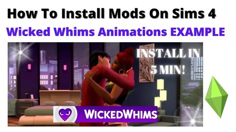 How To Install Wicked Whim Animations For Sims 4 In 5 Minutes 2023 Youtube