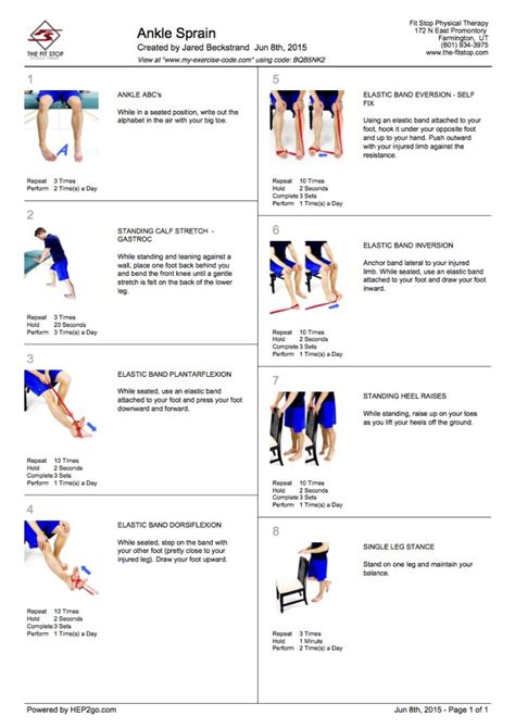 Manual Therapy Supervised Exercise For Ankle Sprains Physicaltherapy My Xxx Hot Girl