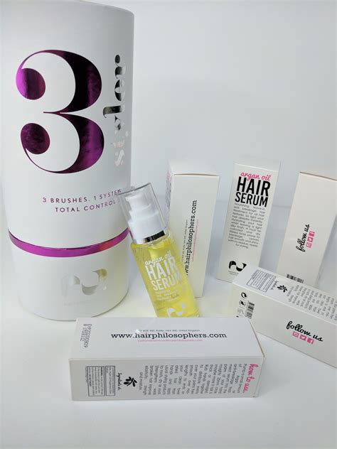Wow skin science, 10 in 1 miracle hair oil, 6.8 fl oz (200 ml). 3styler 3 in 1 Mega hair brush and Argan Oil Hair Serum ...