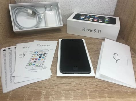 Apple Iphone 5s 16 Gb Space Grey In Original Box Catawiki