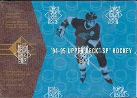 199495 Upper Deck Sp Hockey Hobby Box Da Card World