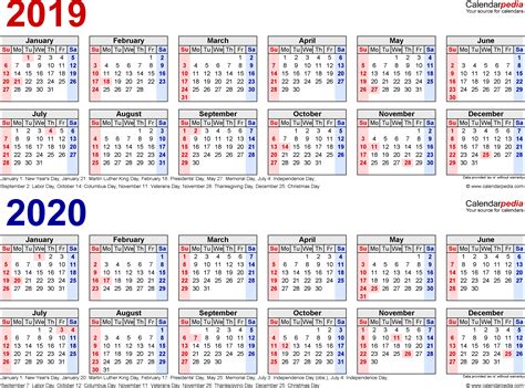 2020 Calendar Australia Excel Calendar Printable Free