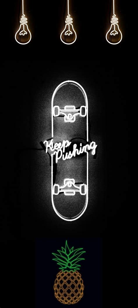 Skateboard Neon Neón Skateboard Hd Phone Wallpaper Peakpx