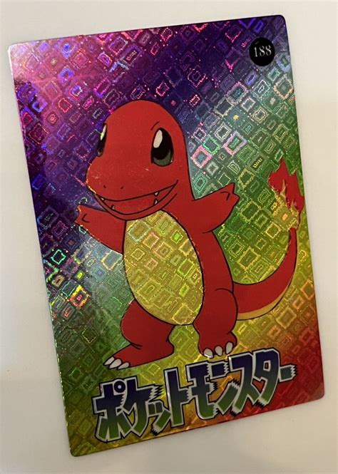 Mavin Charmander Pikachu Pokemon Card Vintage Holo Japanese Prism