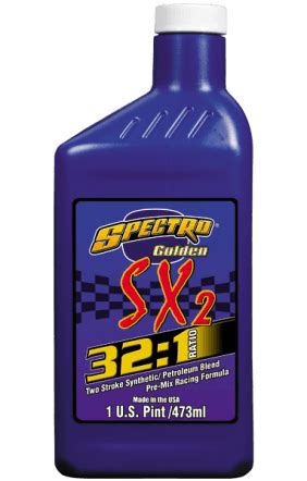 This mixture results in both. Golden SX 32:1 | Spectro Performance Oils