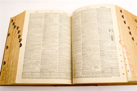 Vintage Dictionaries Featuring 1941 Merriam-Webster 