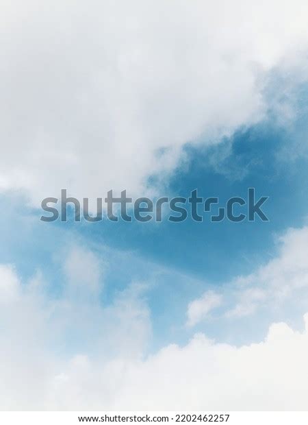 Abstract Blue White Nature Background Image Stock Illustration