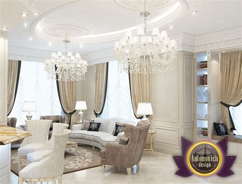 Luxury Antonovich Design Uae Interior Living Room From Luxury