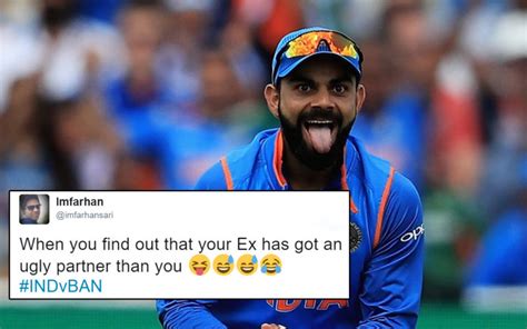 Indvsban Match Is Still On But Twitter S Already Turned Virat Kohli Into A Hilarious Meme