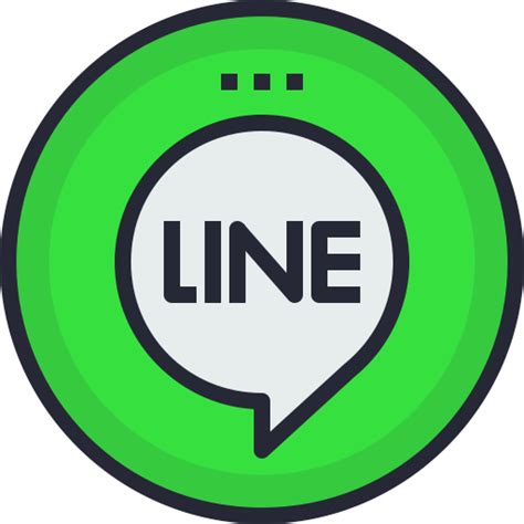 Line Social Media And Logos Icons