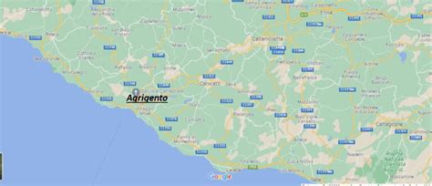 Dove Si Trova Agrigento Italia Mappa Agrigento Dove Si Trova