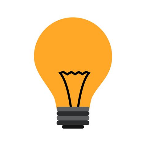 Light Bulb Vector Icon Photos