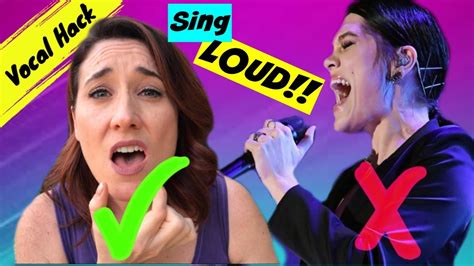How To Sing Louder Without Hurting Your Voice 3 Hacks Youtube
