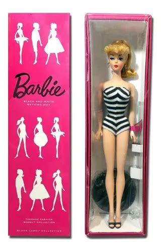 Barbie Black And White Bathing Suit 2014 Envío Gratis