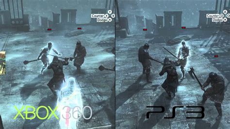 Assassins Creed Revelations Xbox 360 Vs Ps3 Comparison Youtube