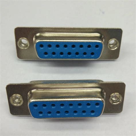 China D Sub 15 Pin Female Solder Type Connector Photos And Pictures