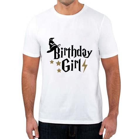 Buy Birthday Girl Harry Potter Themed Fashion Printed Tshirt Men And