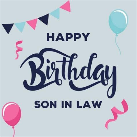 24 Happy Birthday Images For Son In Law