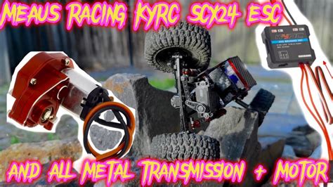 Meus Racing Scx Esc Motor And Transmission Combo Kyrc Scx Esc