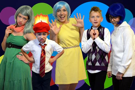 It was a lot of fun being that we're in a new. Inside Out Costumes Halloween Cosplay Disgust Anger Joy Fear Sadness DIY | Inside out costume ...