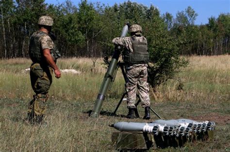 Mustangs And Ukrainians Improve Mortar Skills Article The United