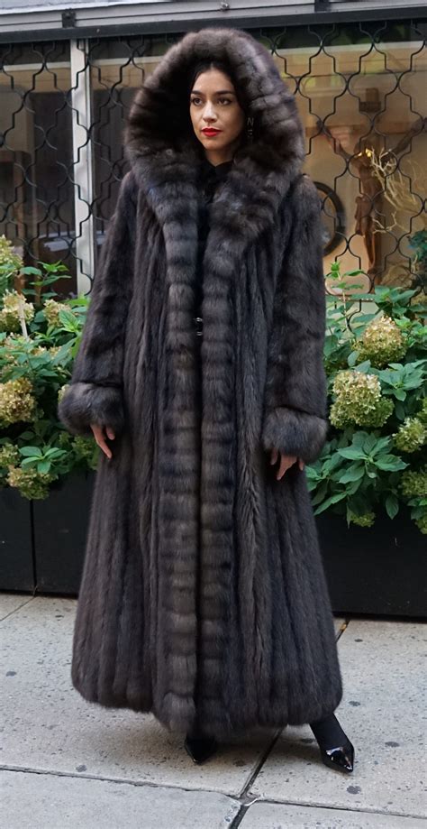 Most Expensive Fur Coat Sable Fur Coat Long Fur Coat Shearling Coat Mink Fur Winter Fur