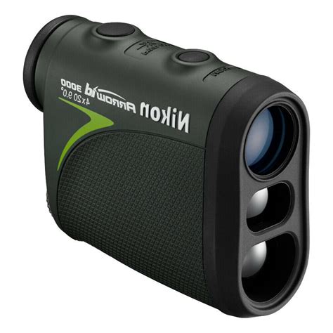 Has a range of maximum 550 yards. Nikon 16224 Arrow ID 3000 Bowhunting Laser Rangefinder