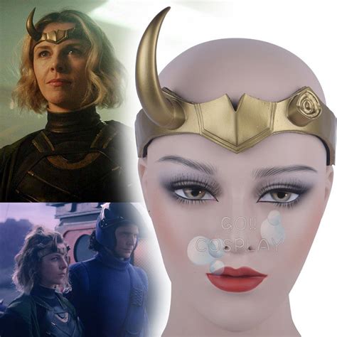 President Loki And Lady Loki Sylvie Crown Headpiece Horns Cosplay Buy