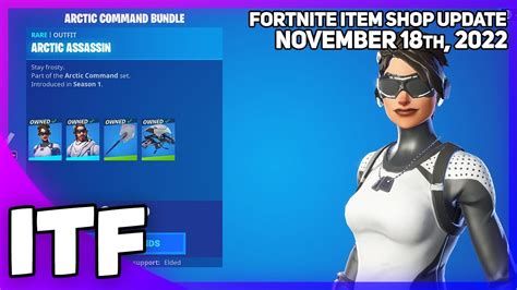 Fortnite Item Shop Fearless Skin Bundle Woohoo November 18th 2022