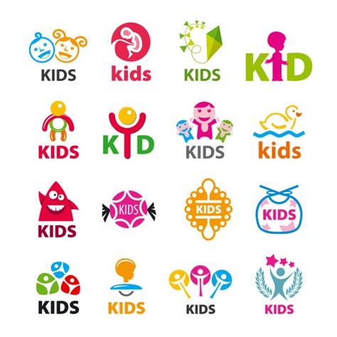 Kids Logo Stock Vectors Royalty Free Kids Logo Illustrations