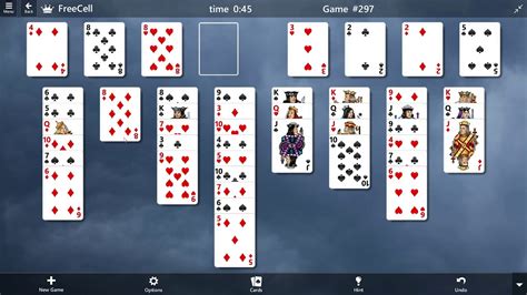 Freecell Game 297 Solved Microsoft Solitaire Collection Youtube